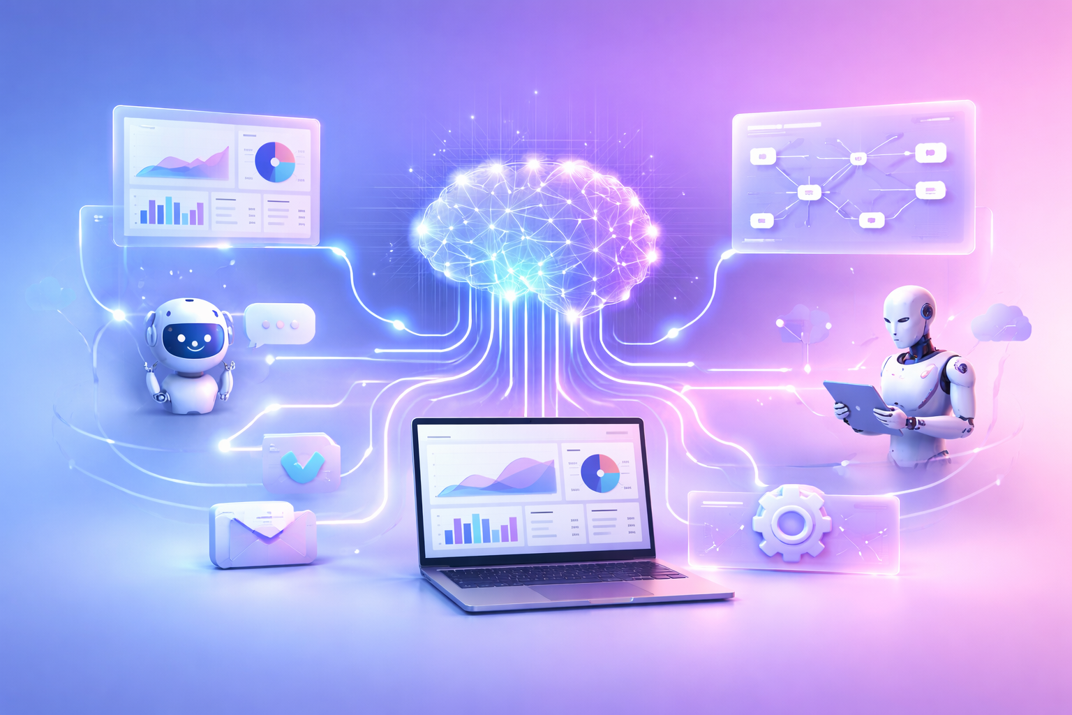 AI Automation Illustration